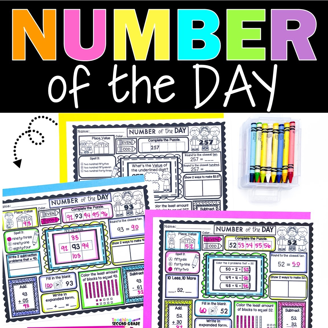 Teaching Second Grade Facebook ad