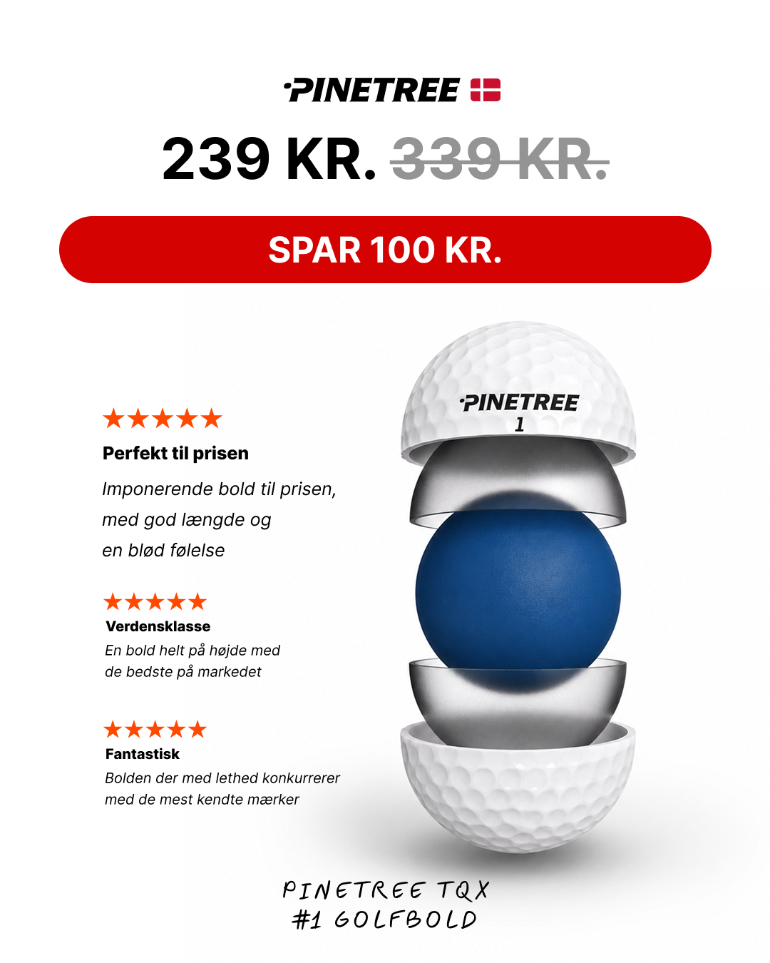 Pinetree Golf Facebook ad