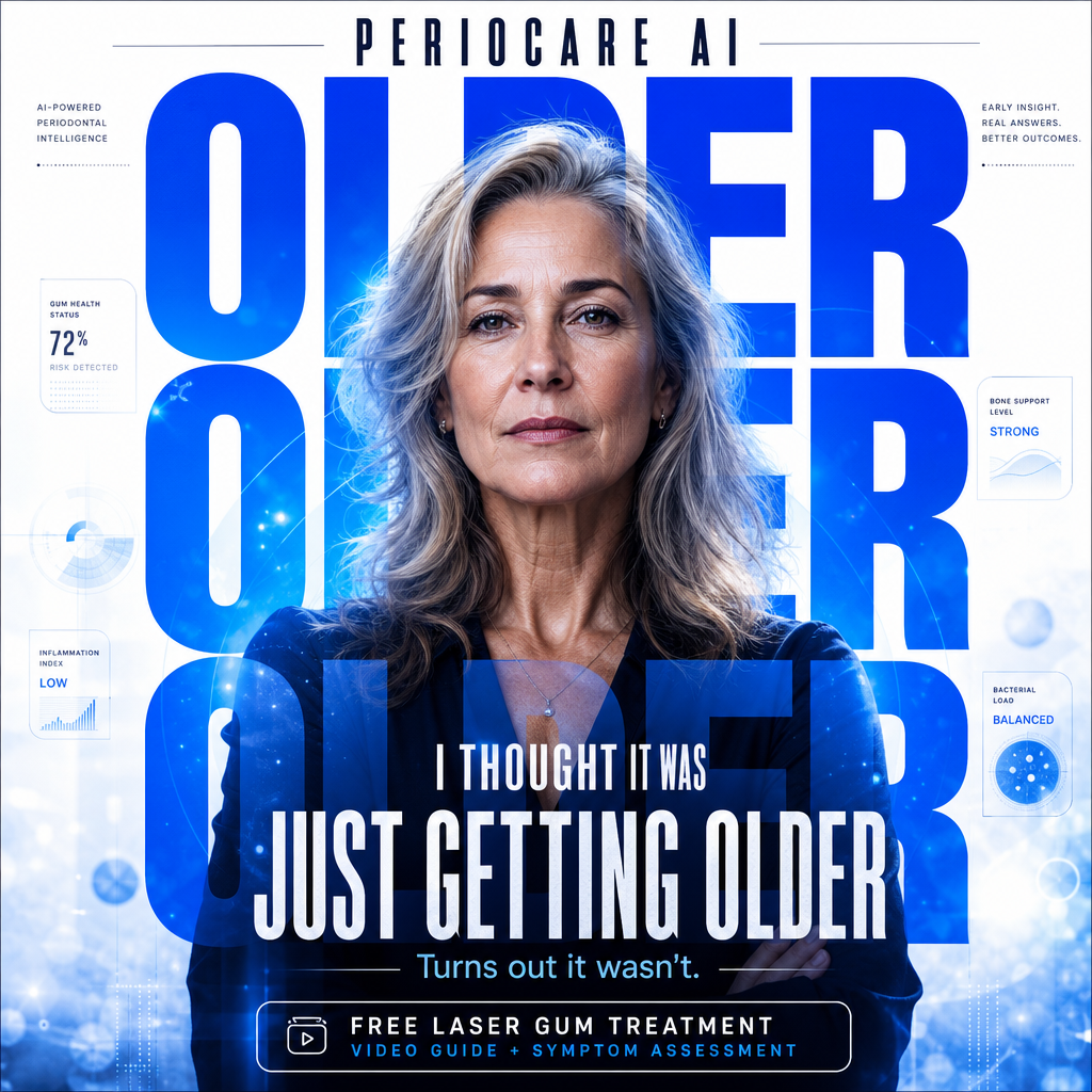 Periodontal Care AI Facebook ad from Jun 8, 2026