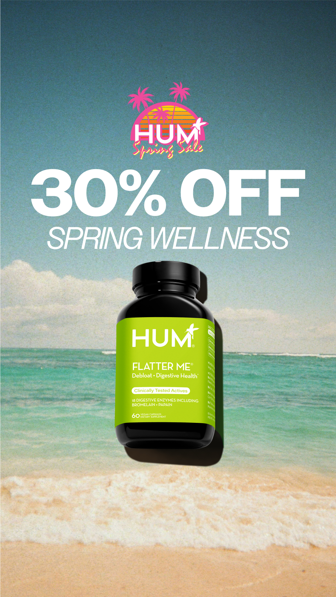 HUM Nutrition Facebook ad