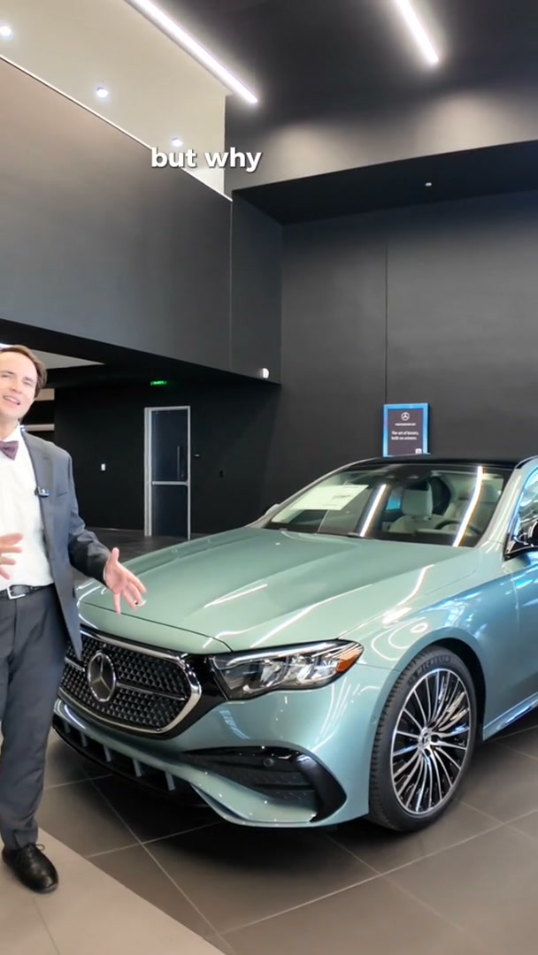Mercedes-Benz of Plano Facebook ad: Taylor's not holding back, Verde Silver Metallic just…