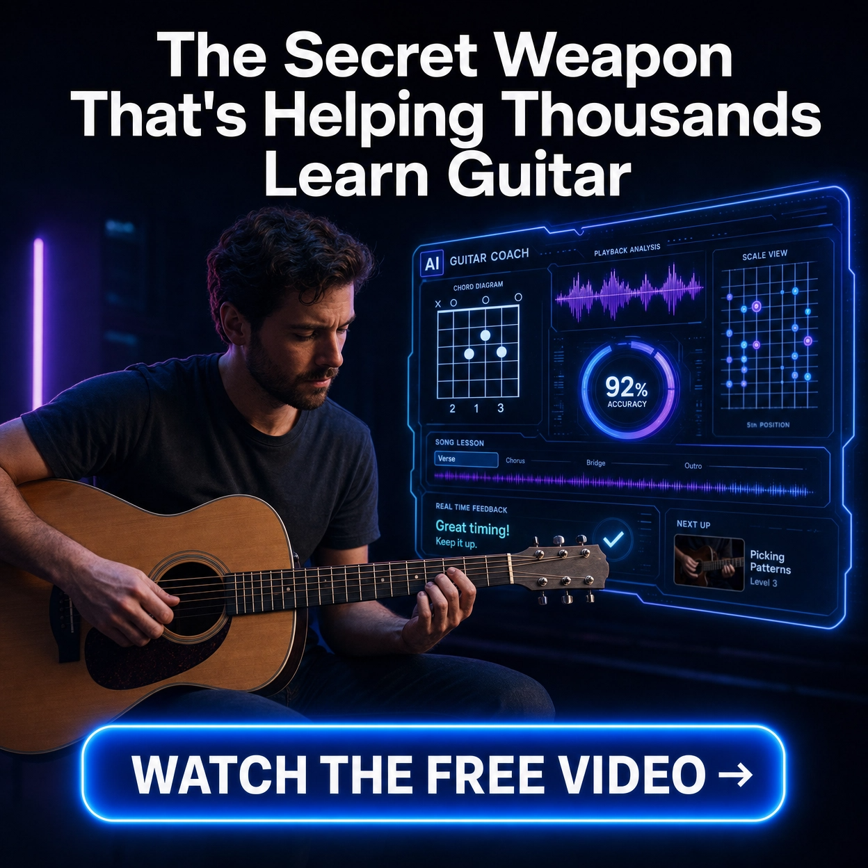 BreakthroughGuitar.com Facebook ad