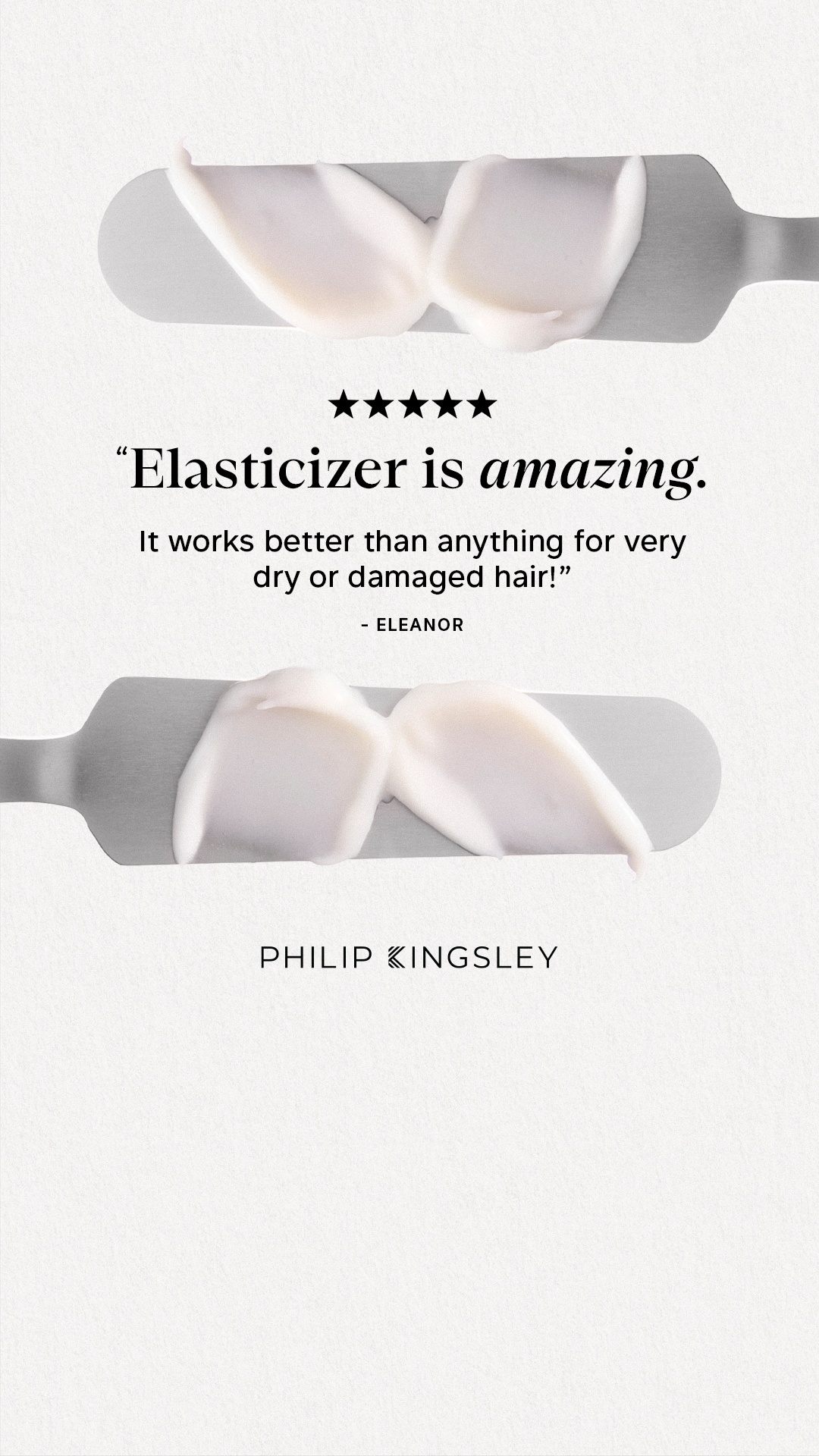 Philip Kingsley Facebook ad: Lifesaver For Dry, Damaged Hair