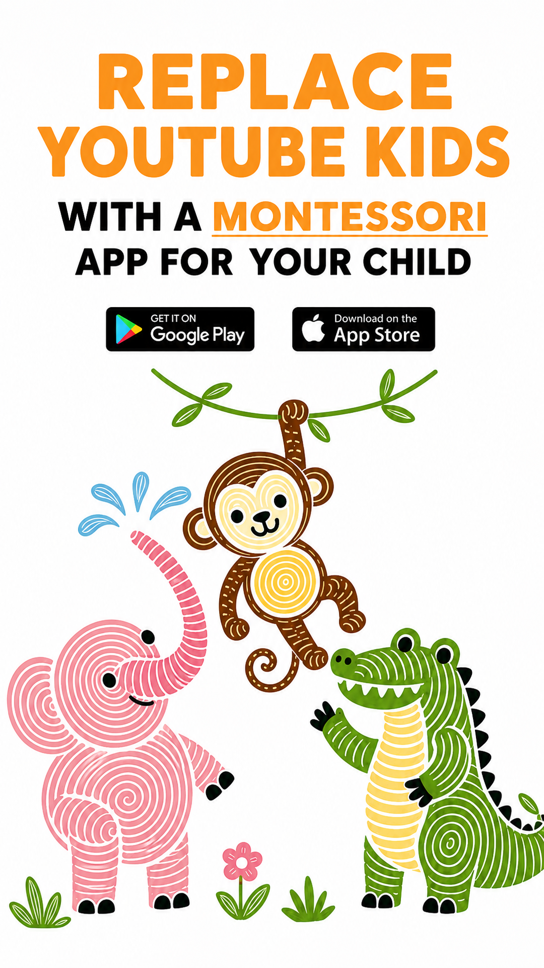 LogicLike Kids: ABC, Reading, Tracing Facebook ad