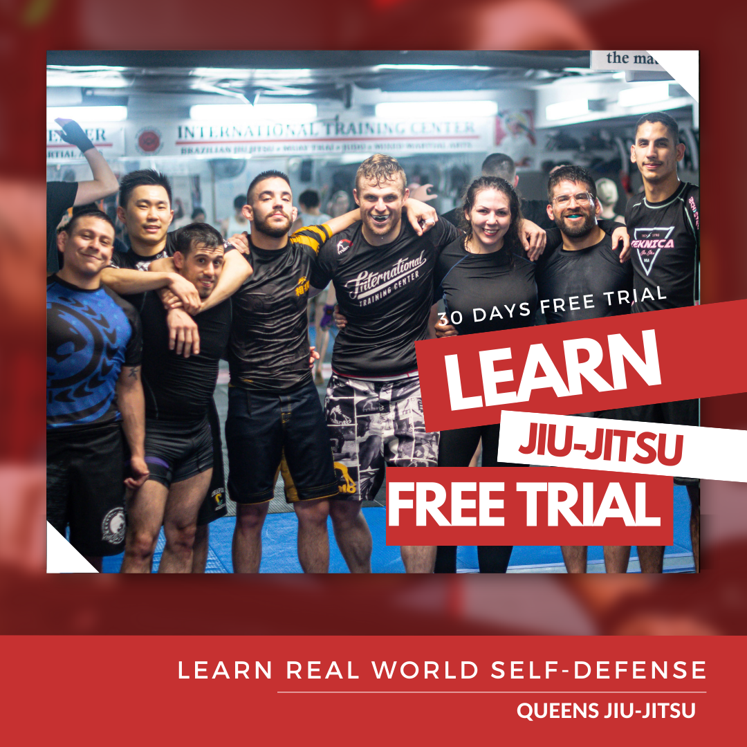 Queens Jiu Jitsu Facebook ad from Jul 29, 2024