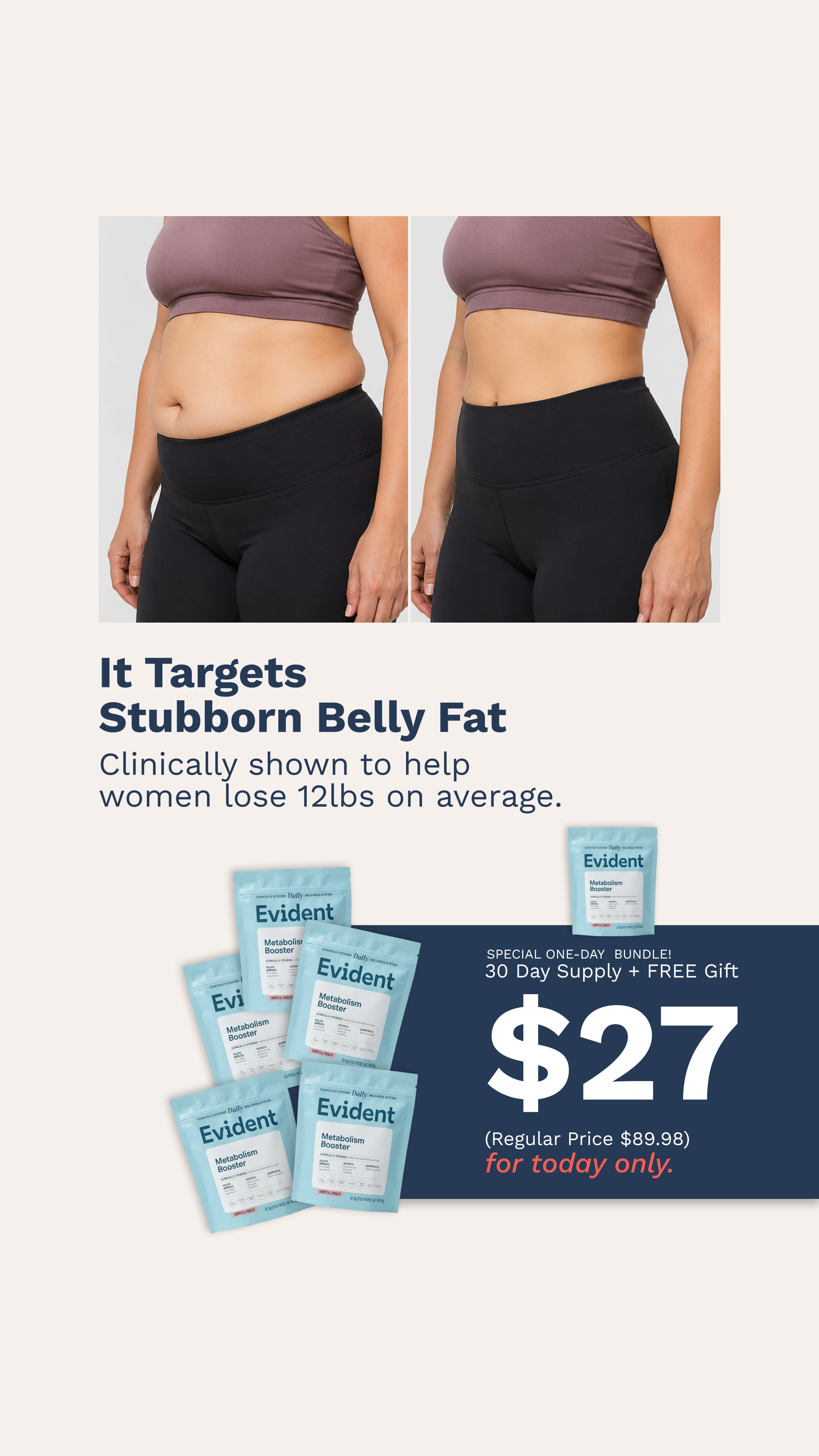 Evident Wellness Facebook ad