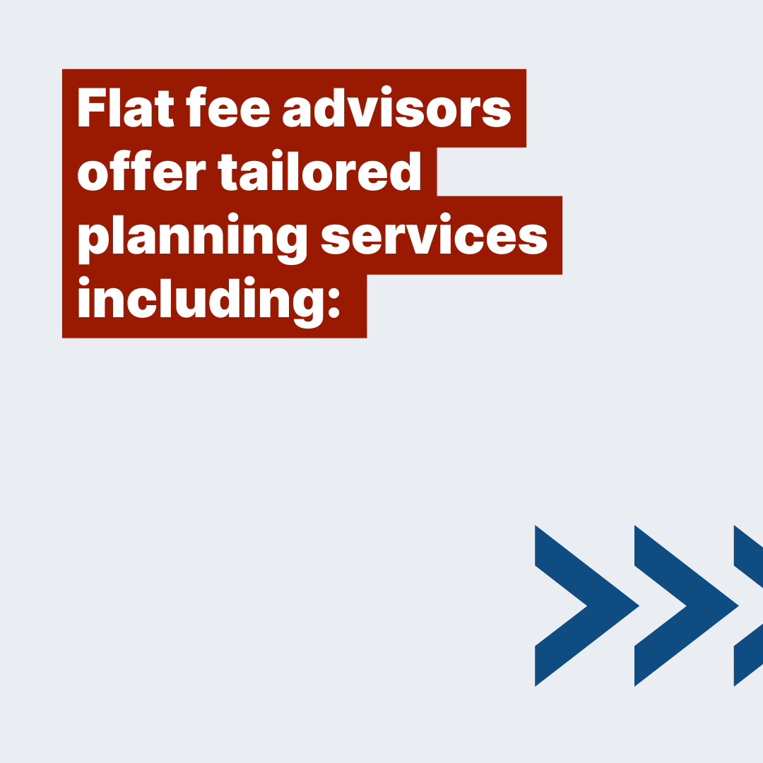 Flat Fee Advisors Facebook ad
