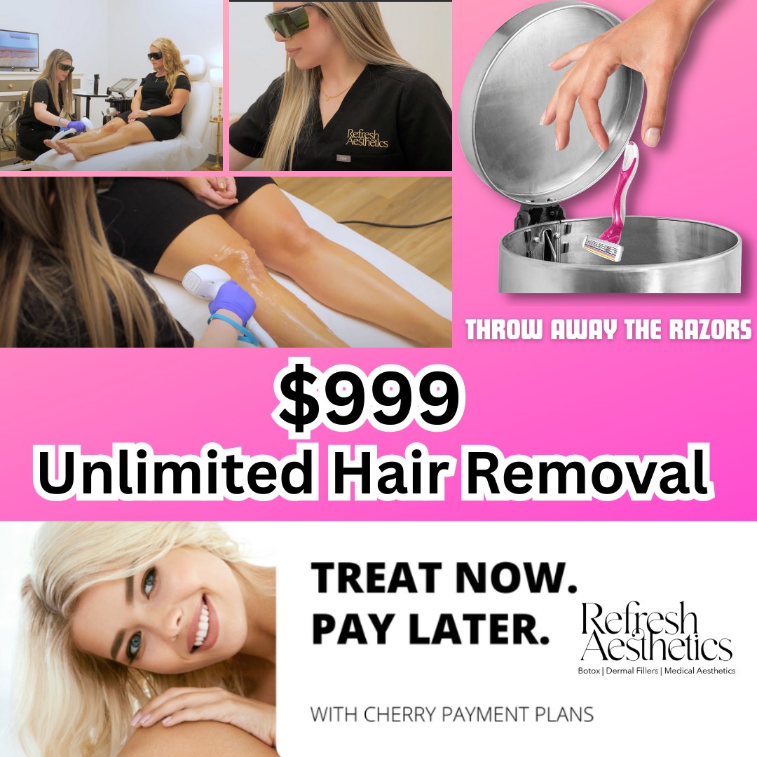Refresh Aesthetics Facebook ad