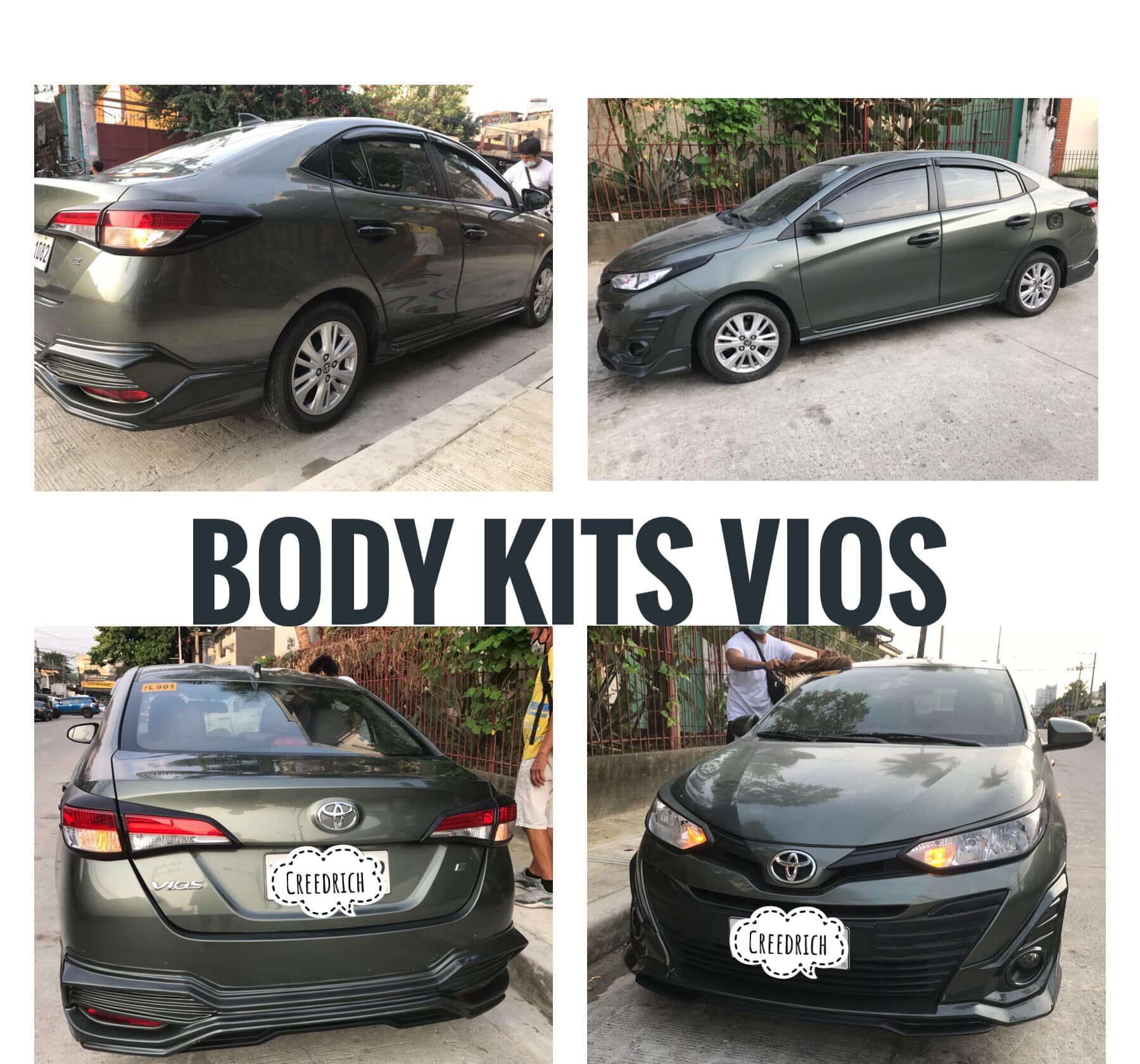 Creedrich CAR Accessories Facebook ad: Upgrade Your Car with Quality Body Kits!