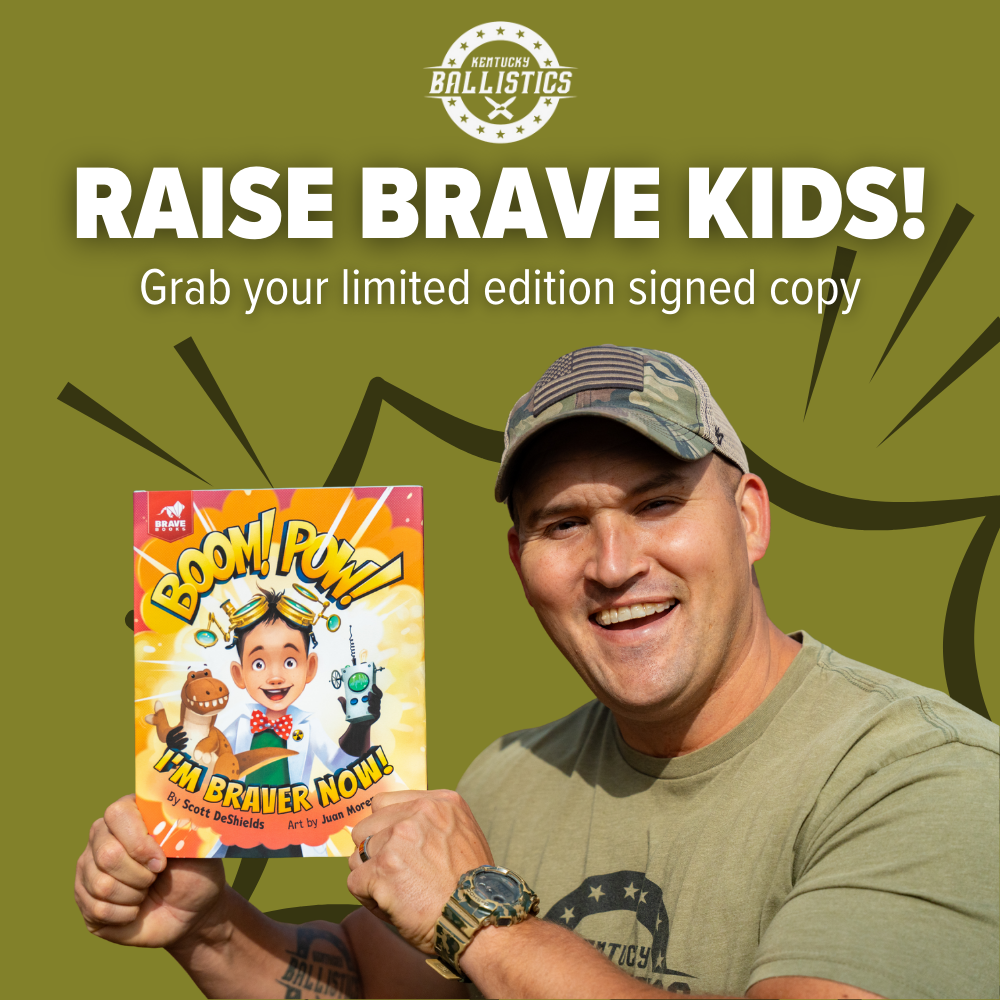 Kentucky Ballistics Facebook ad: Grab a Copy of My Brand New Kids’ Book