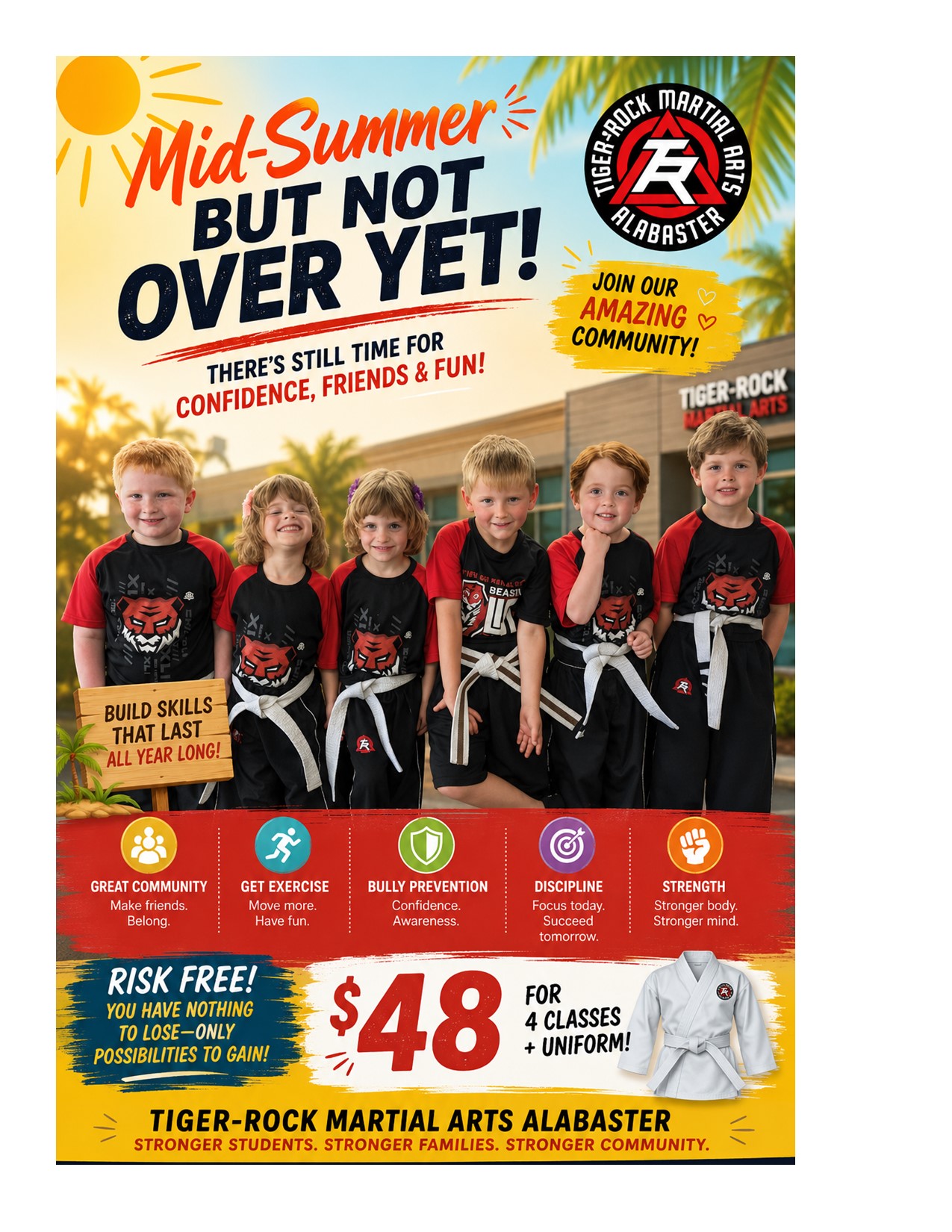 Tiger-Rock Martial Arts of Alabaster Facebook ad