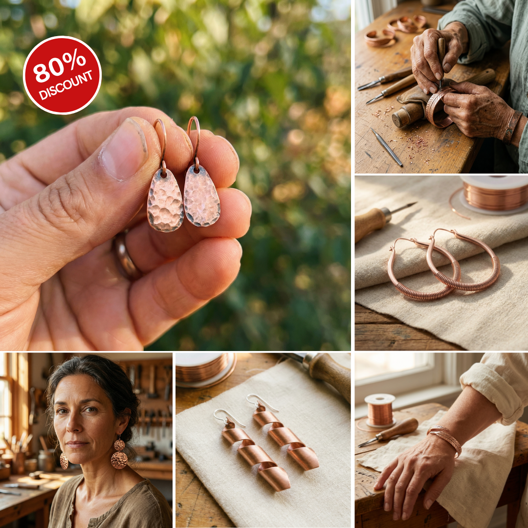 Vera’s Copper Jewelry Facebook ad