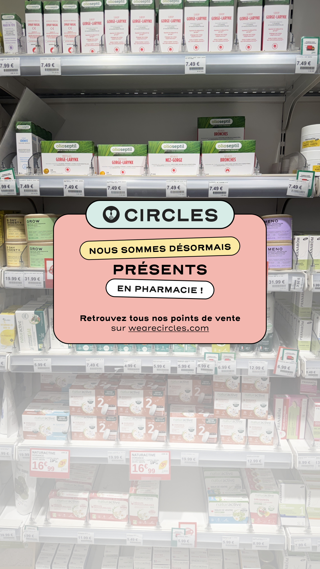 Circles Facebook ad