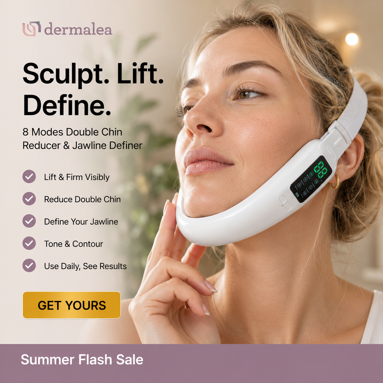 Dermalea Facebook ad