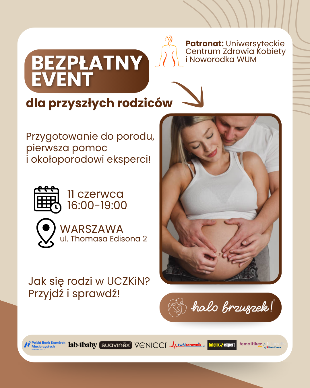 Halo Brzuszek Facebook ad: Halo Brzuszek Warszawa 11.06