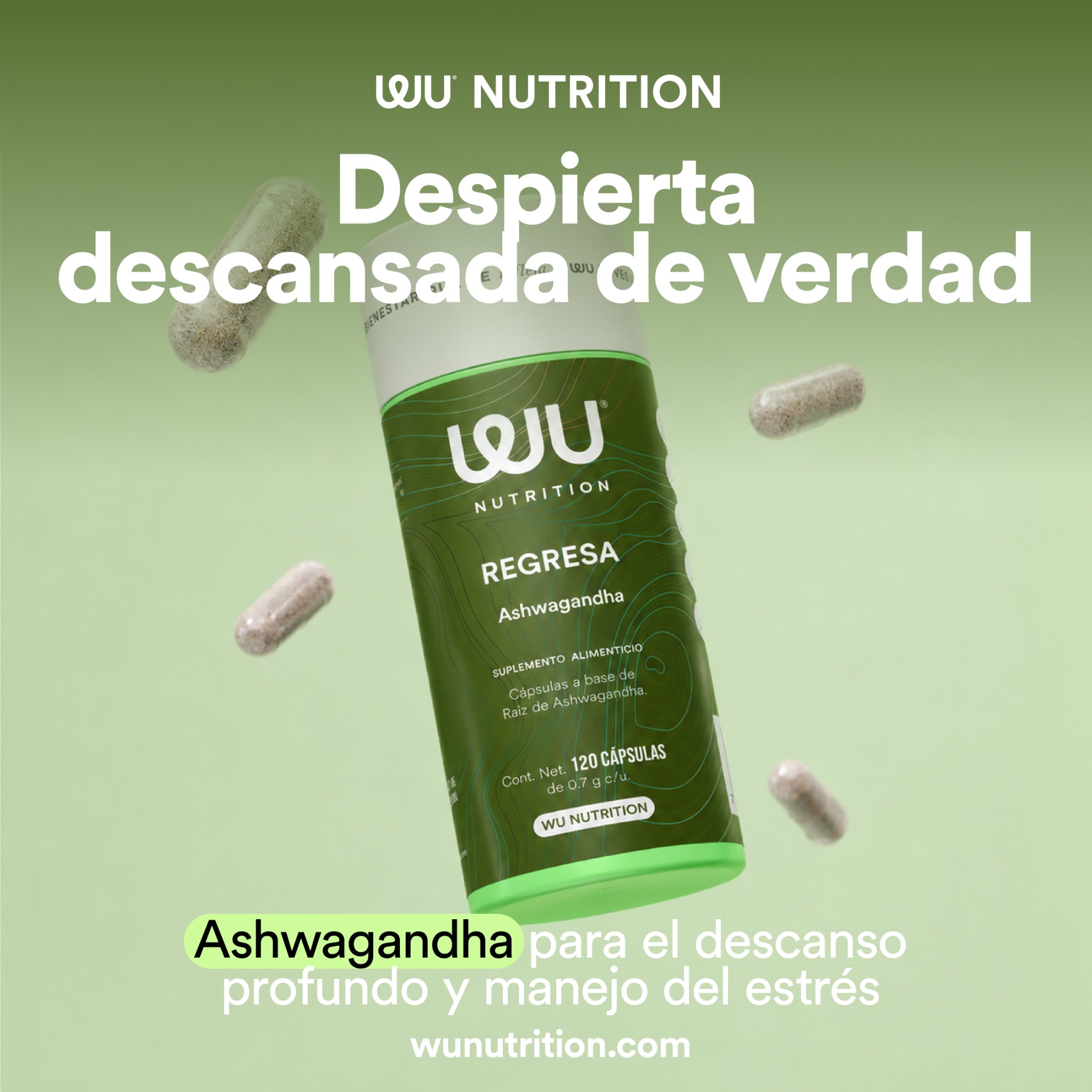 WU Nutrition Facebook ad