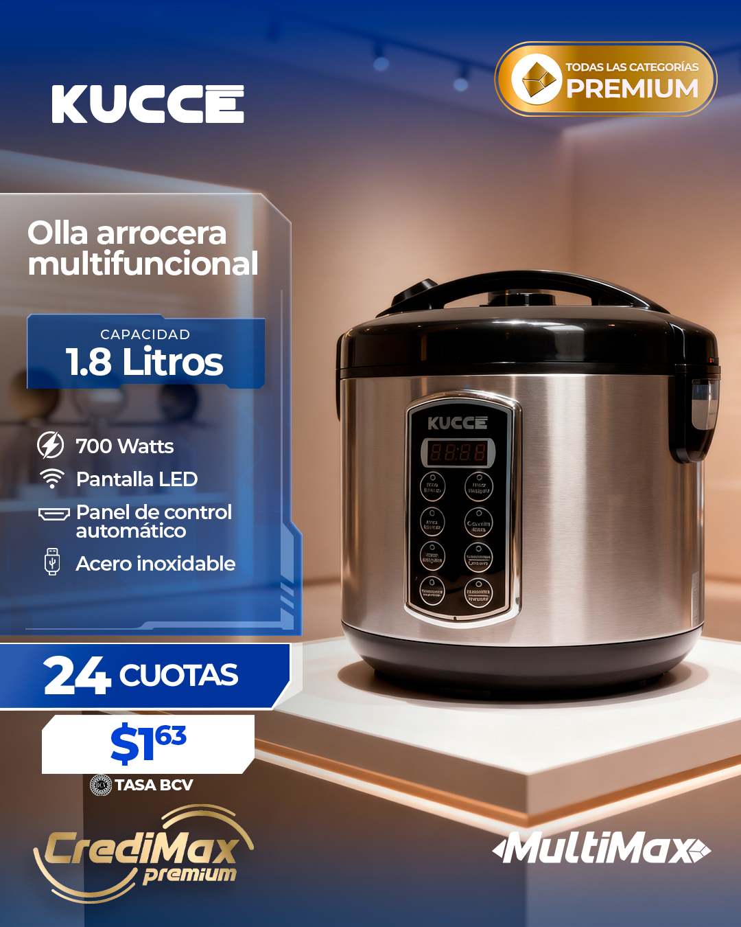 Multimax Facebook ad: Ahora puedes comprar con CrediMax Premium