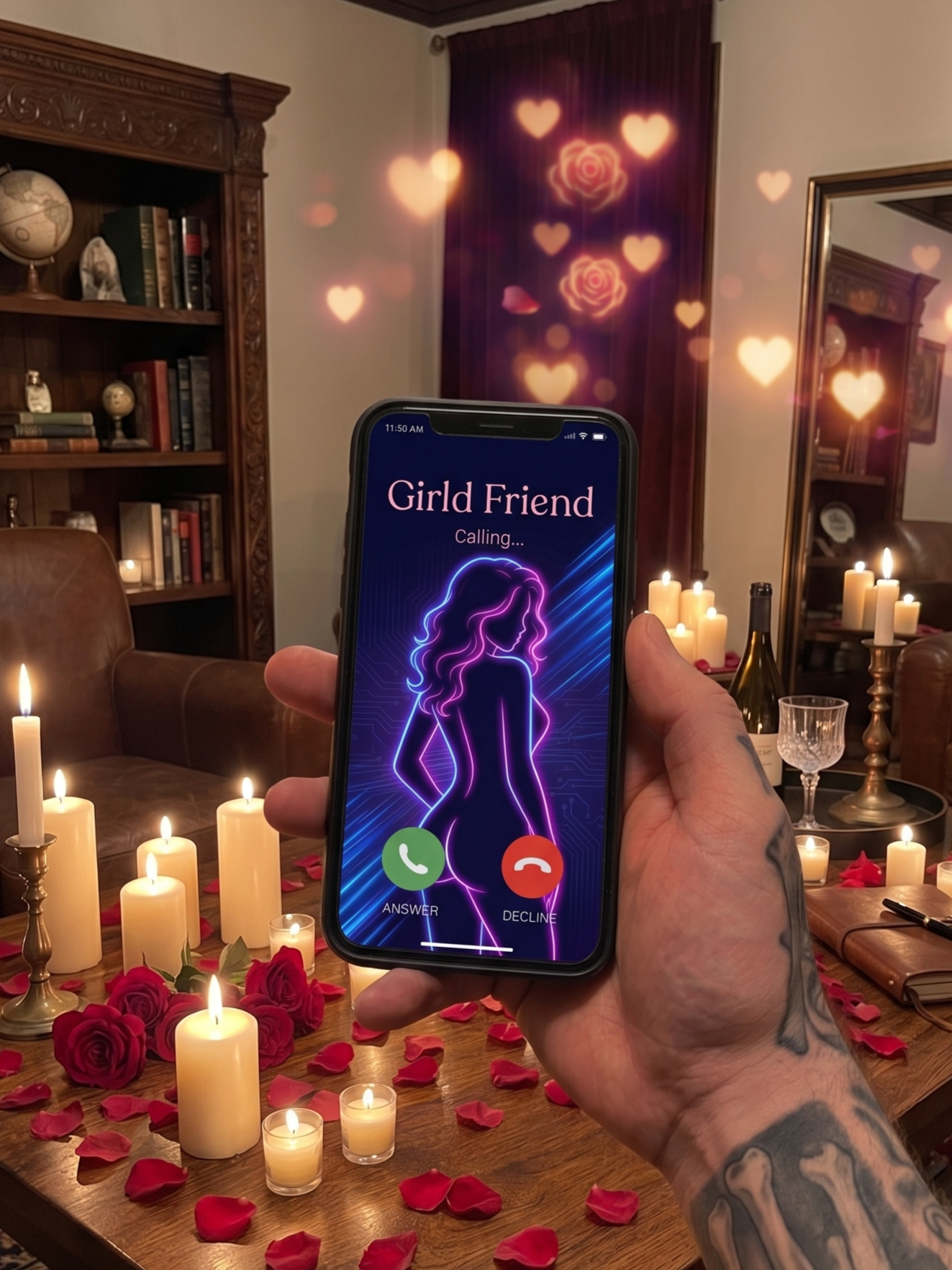 Cyber Nexus Hub Facebook ad: Virtual Girlfriend Video Call