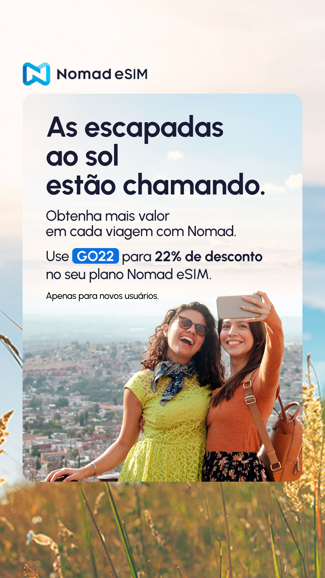 Nomad Esim Facebook ad