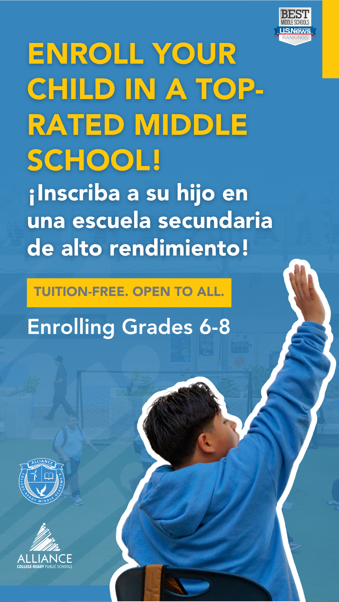 Alliance College-Ready Public Schools Facebook ad