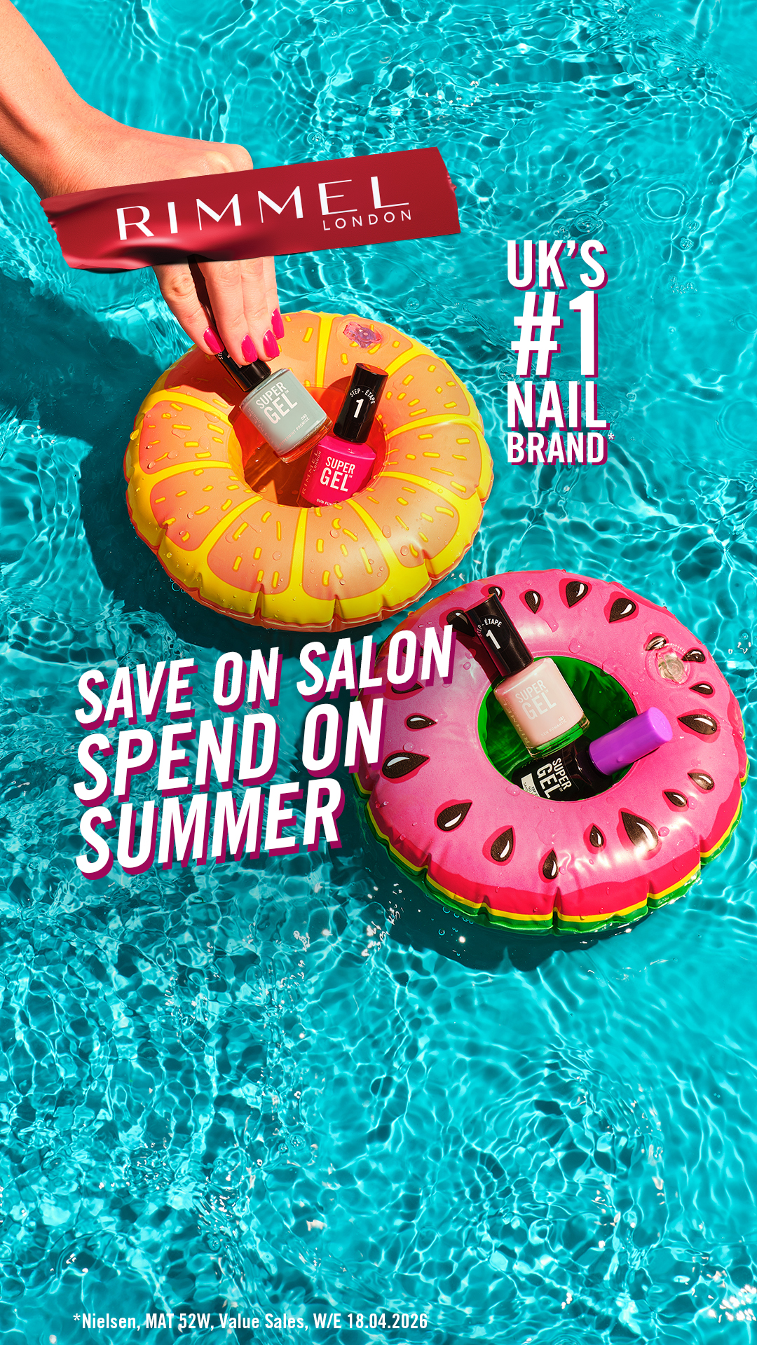 Rimmel London Facebook ad from Jun 8, 2026