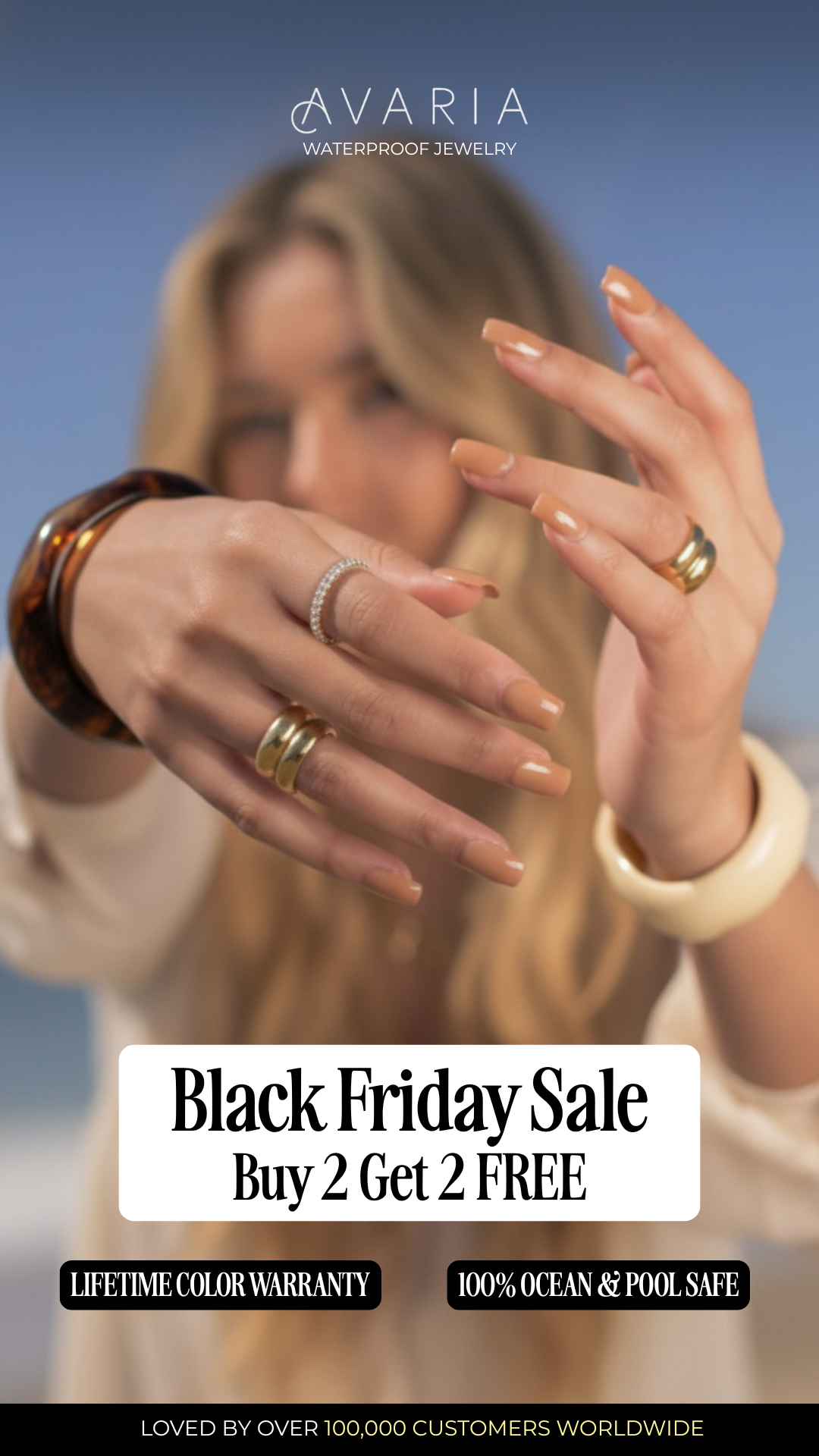 Avaria Jewelry Facebook ad