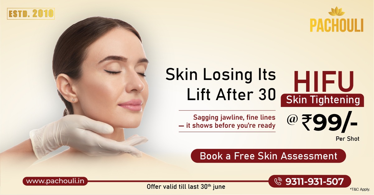 Pachouli Wellness Clinic Facebook ad from Jun 8, 2026