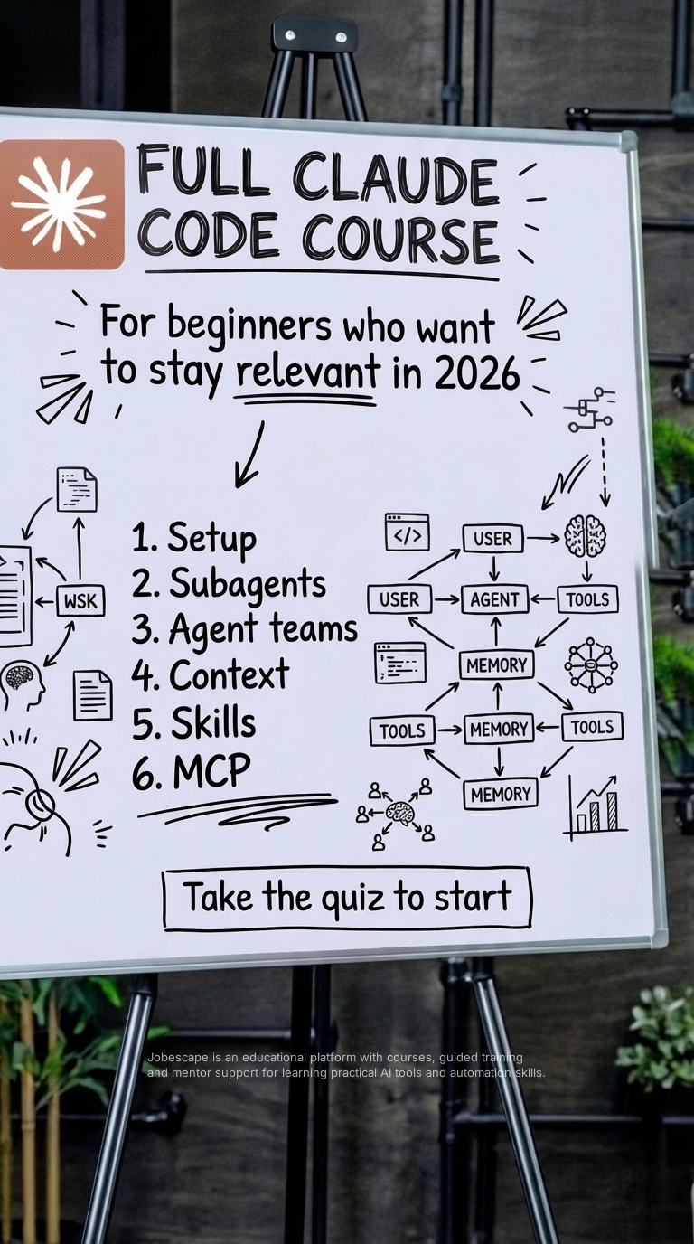 Jobescape AI Facebook ad from Apr 19, 2026