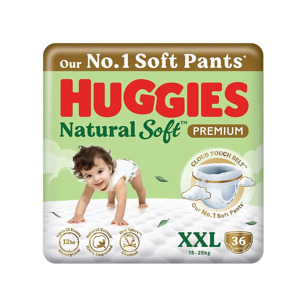 Huggies India Facebook ad: Huggies Natural Soft, Our No.1 Soft Pants