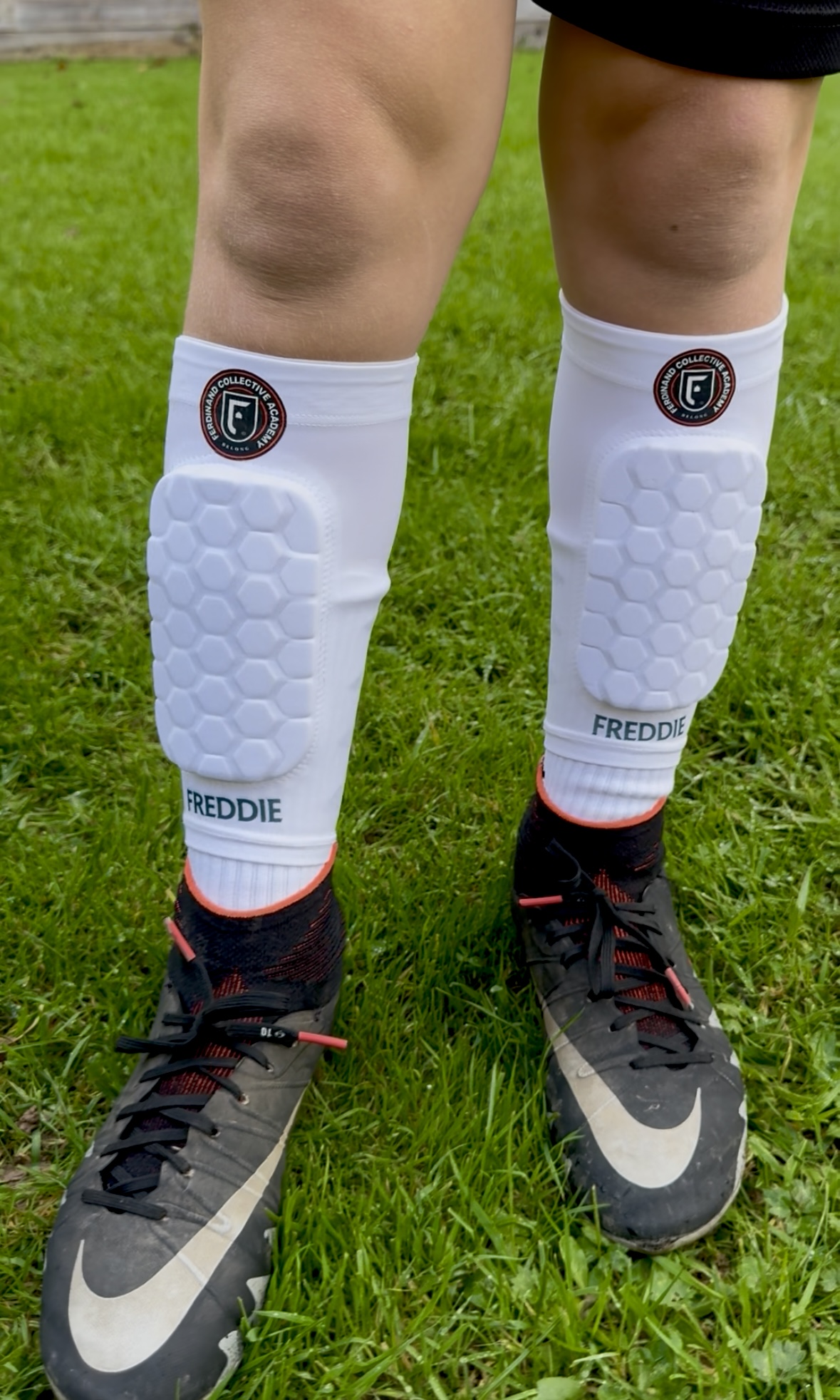 Gift Goals Facebook ad: Custom Padded Shin Pad Sleeves