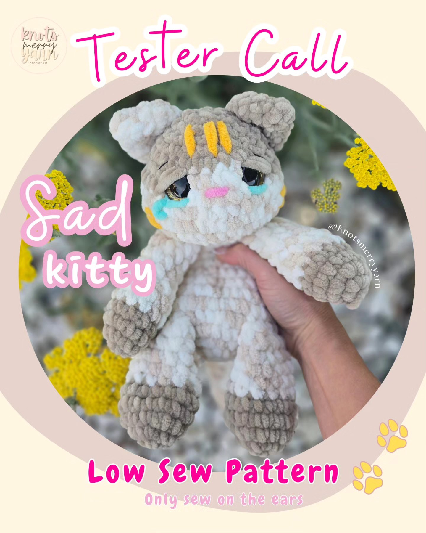 Knotsmerryyarn Facebook ad