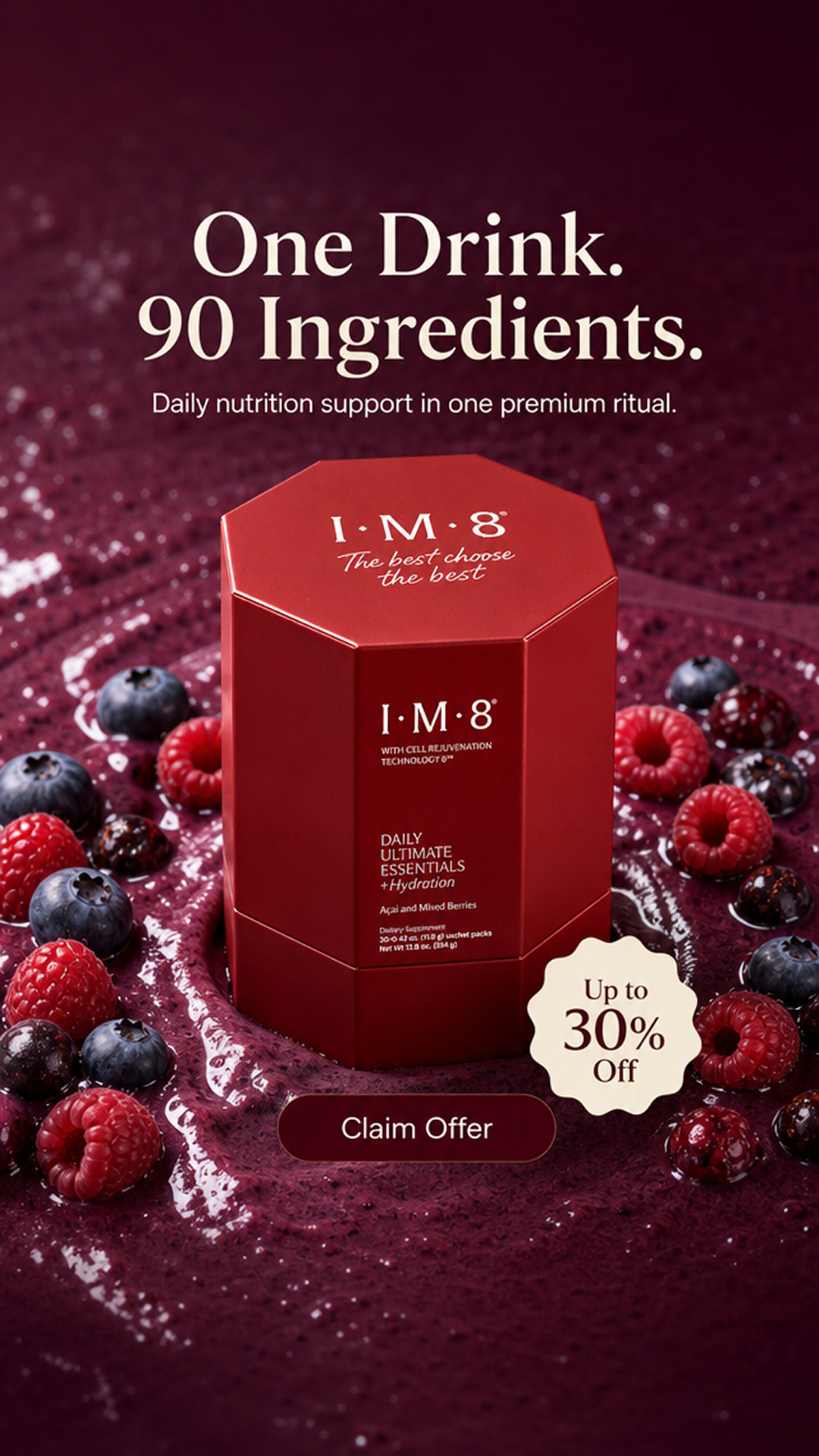 IM8 Health Facebook ad