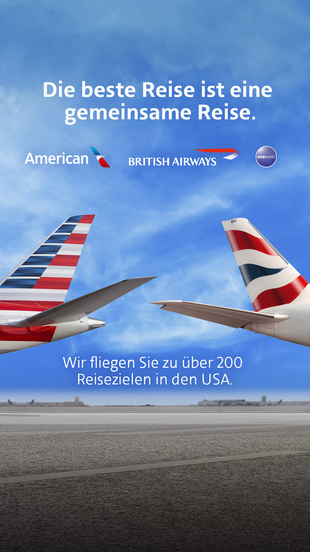 American Airlines Facebook ad
