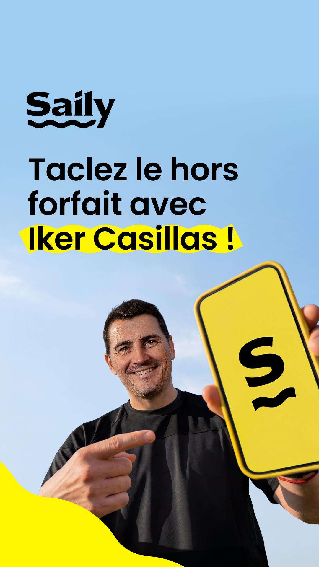 Saily Facebook ad