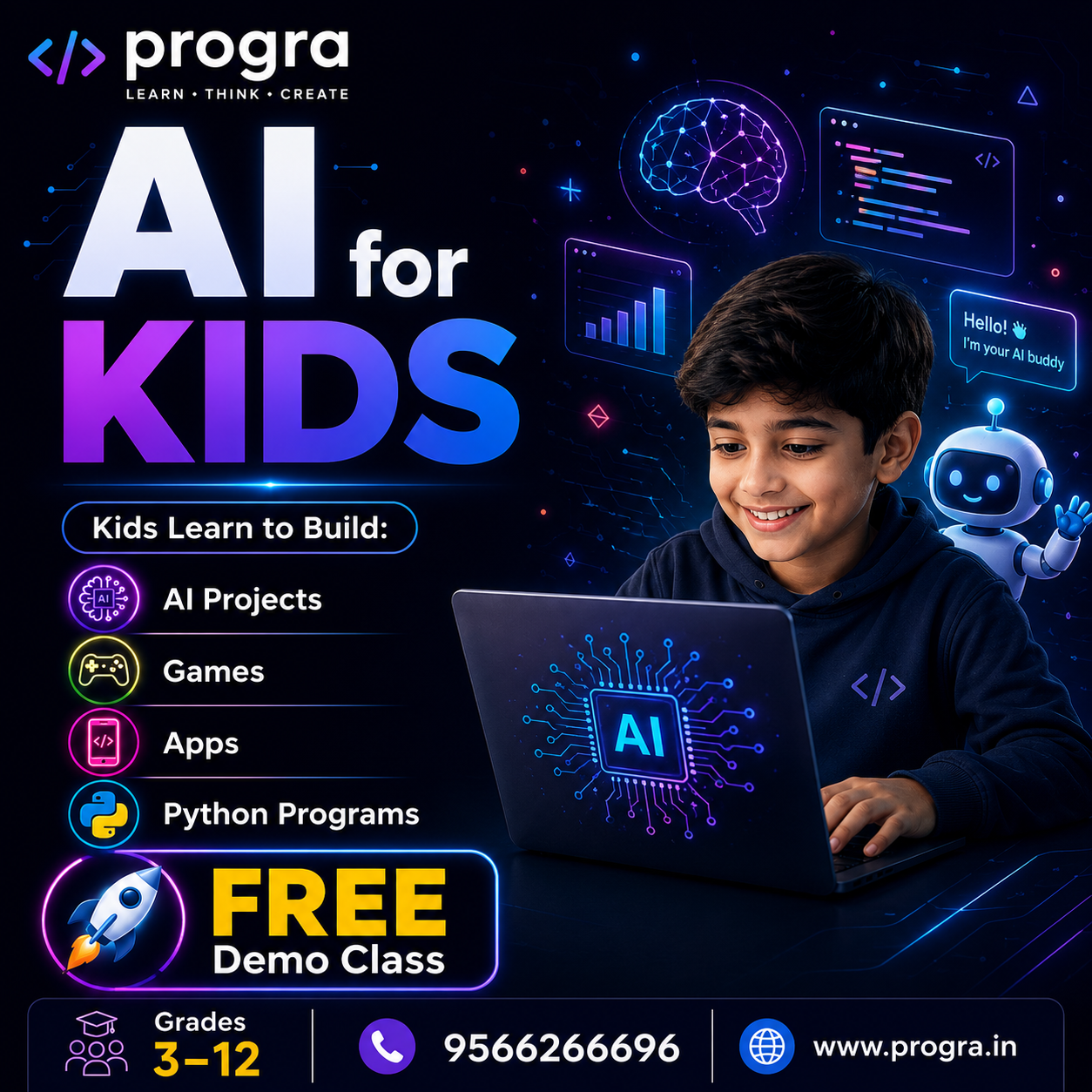 Progra Facebook ad