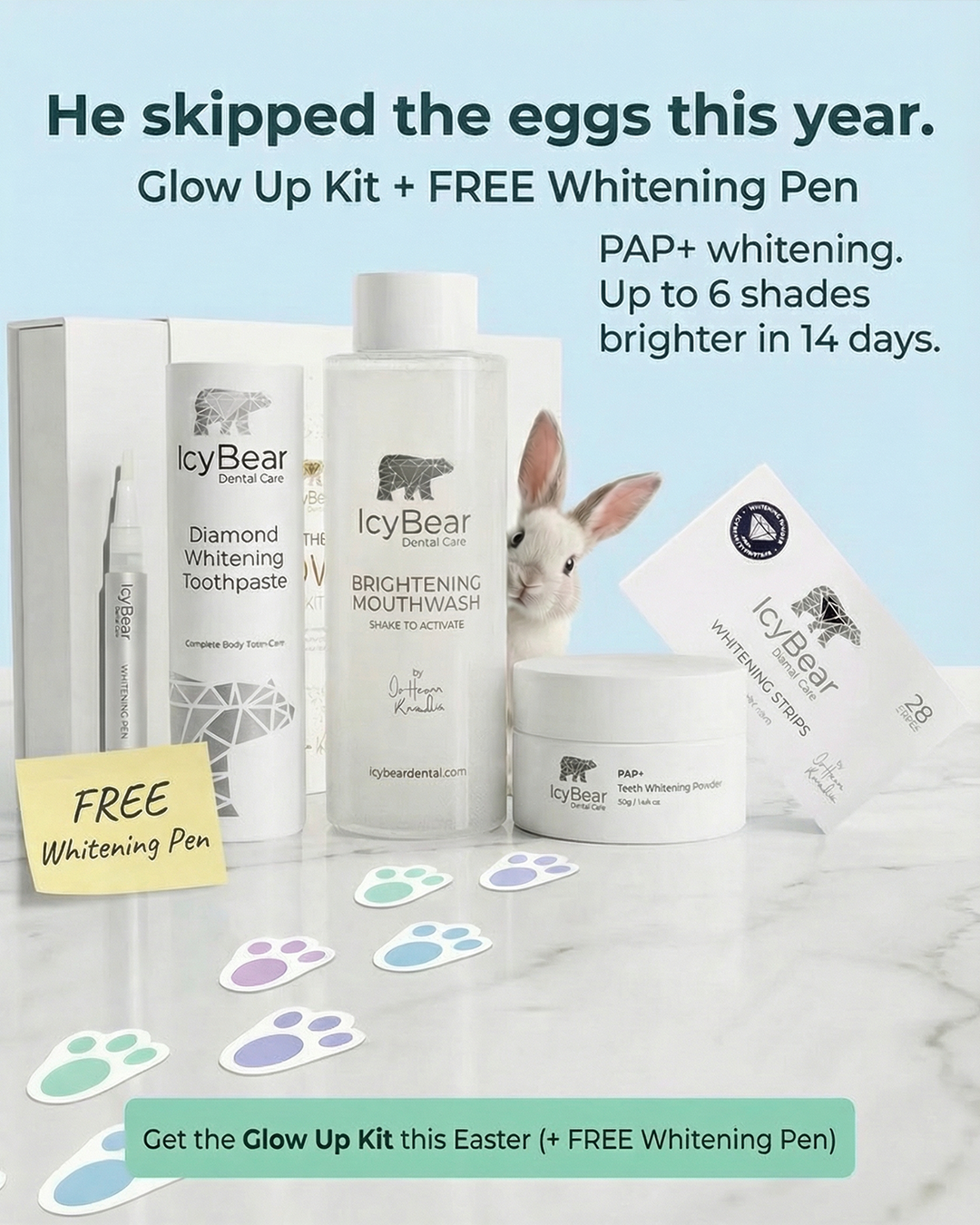 Icy Bear Dental Facebook ad
