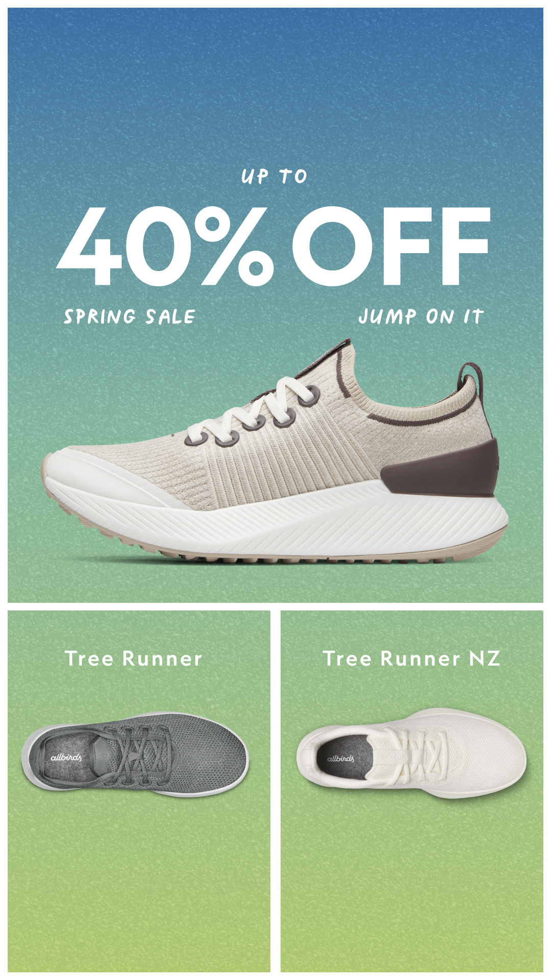 Allbirds Facebook ad