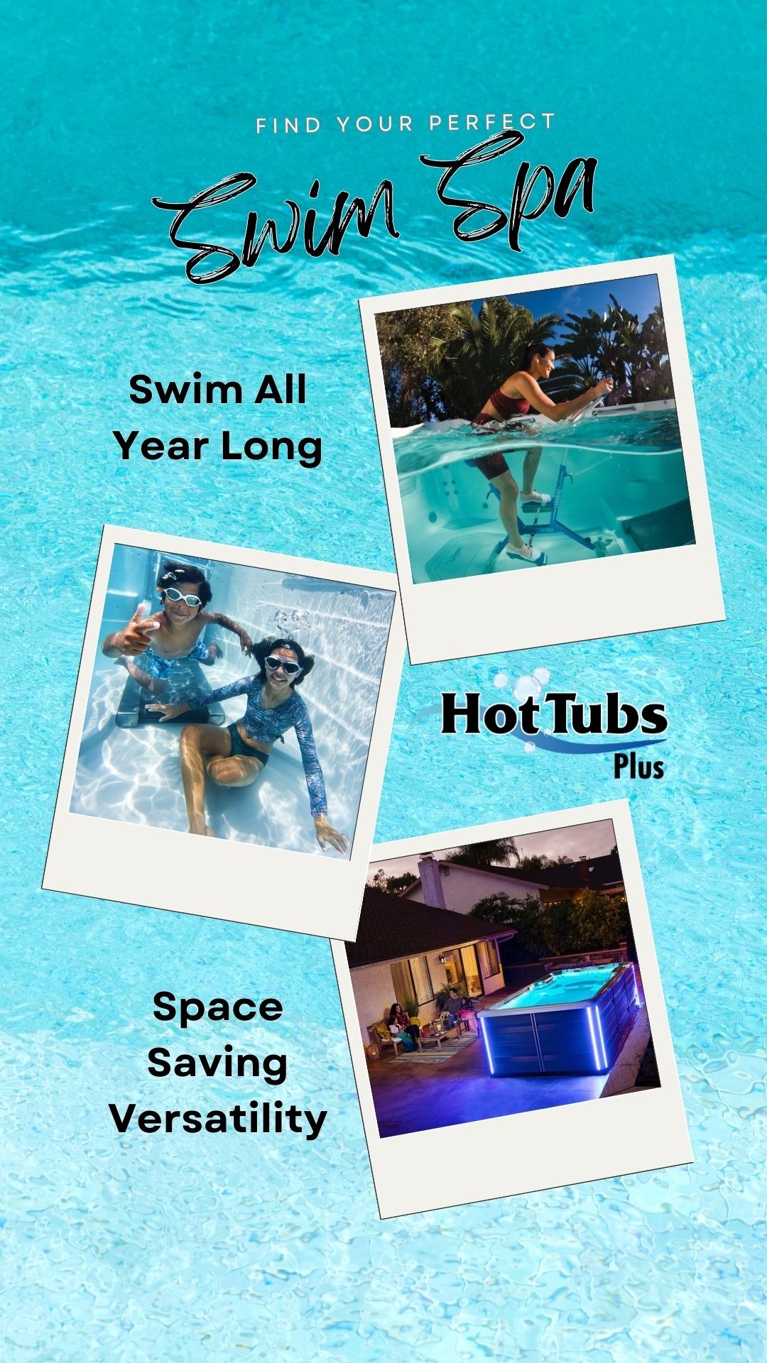 Hot Tubs Plus Facebook ad from Aug 13, 2024