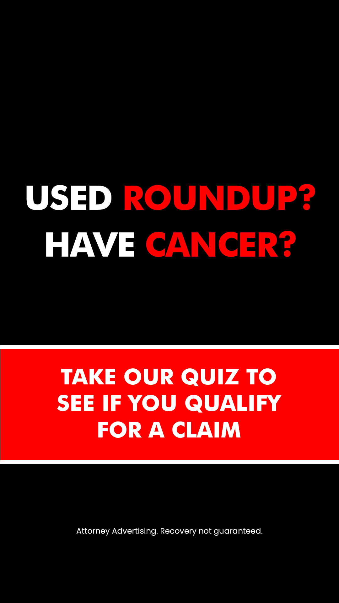 Roundup Cancer Lawsuit Claims Facebook ad