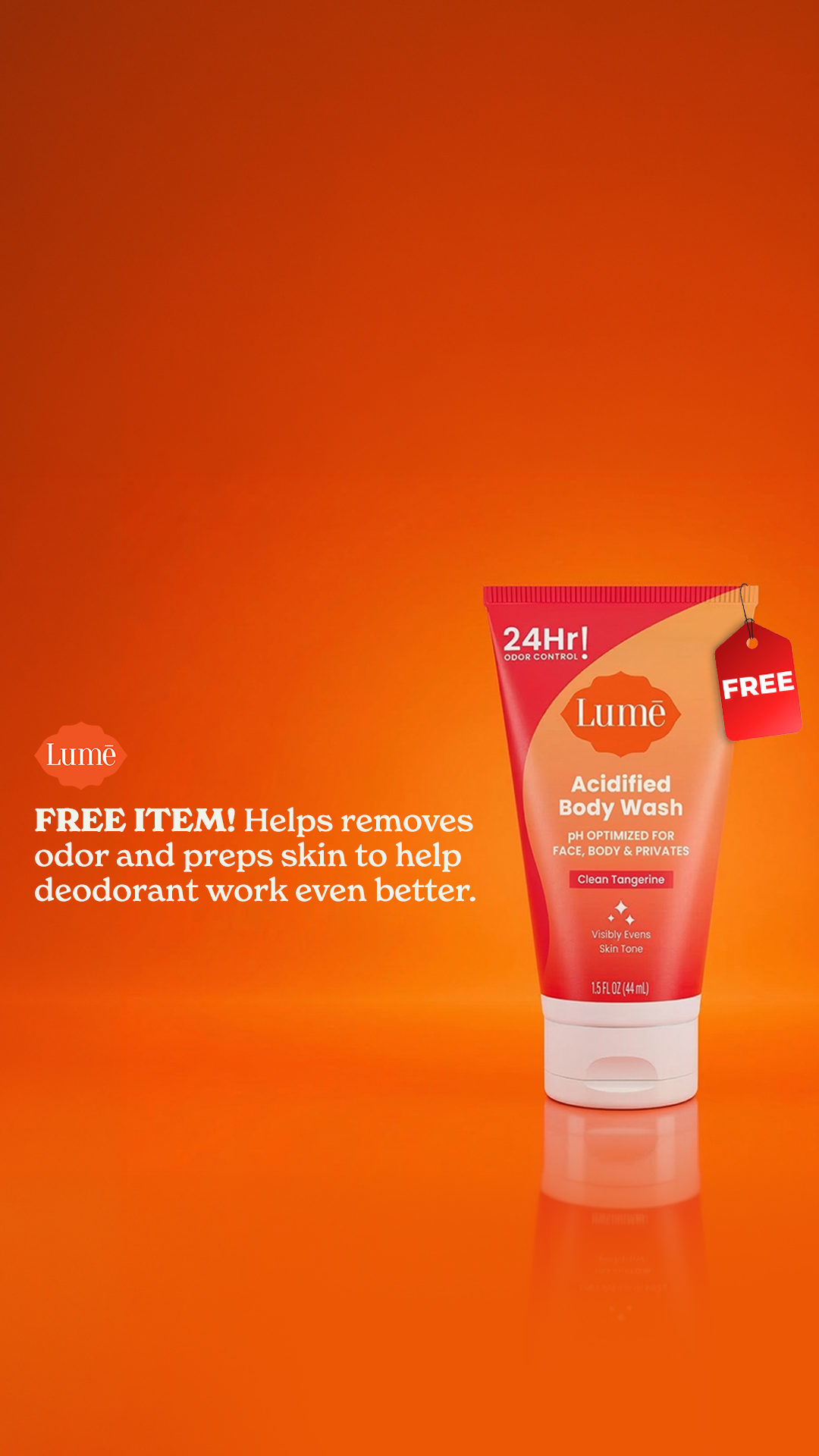 Lume Deodorant Facebook ad