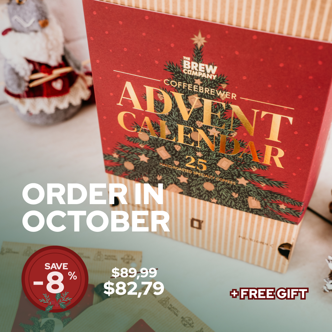 The Brew Company Facebook ad: This year's coffee advent calendar is here