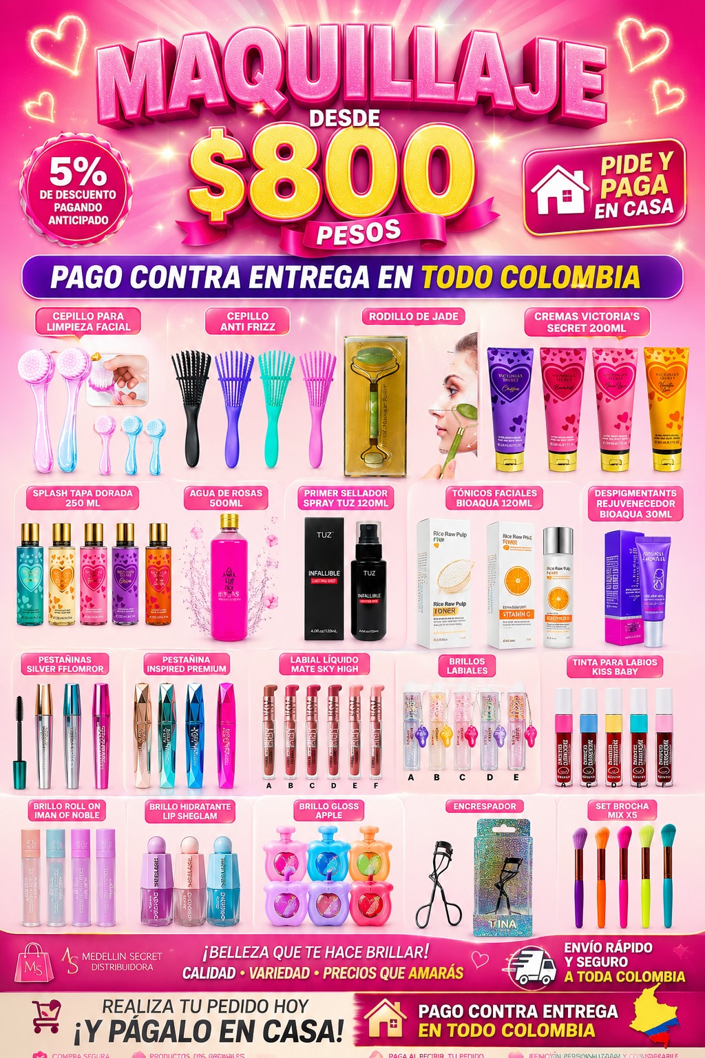 Distribuidora Medellín Secret Facebook ad