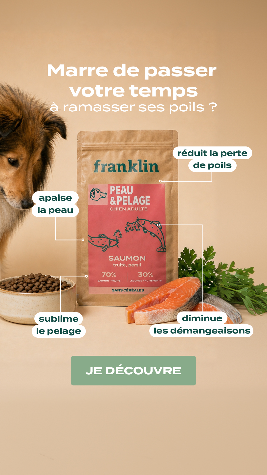 Franklin Pet Food Facebook ad