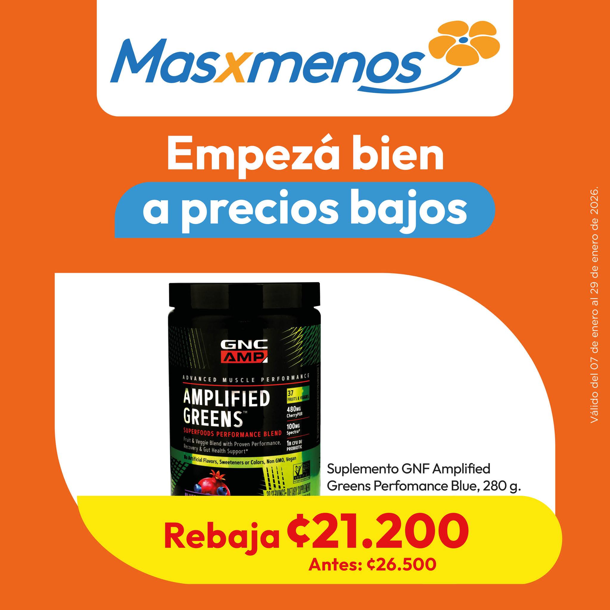 Masxmenos Costa Rica Facebook ad