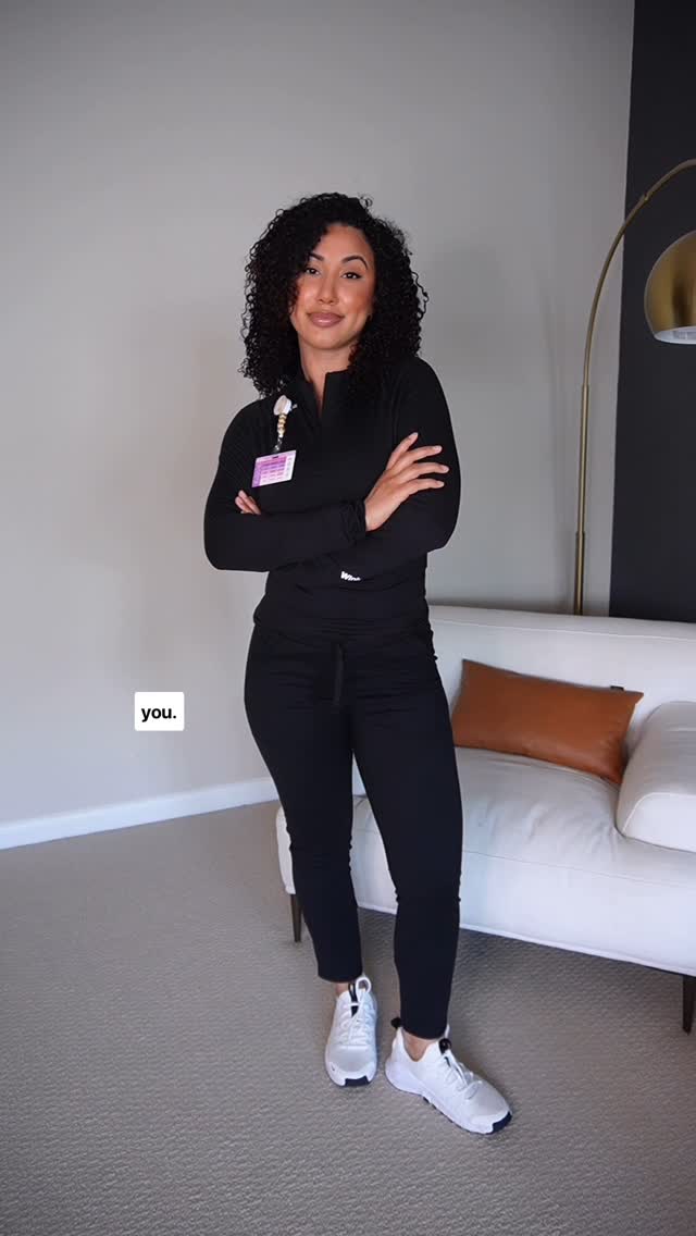Alexis Nicole, RN Facebook ad: This buttery soft quarter zip from @winkscrubs is…