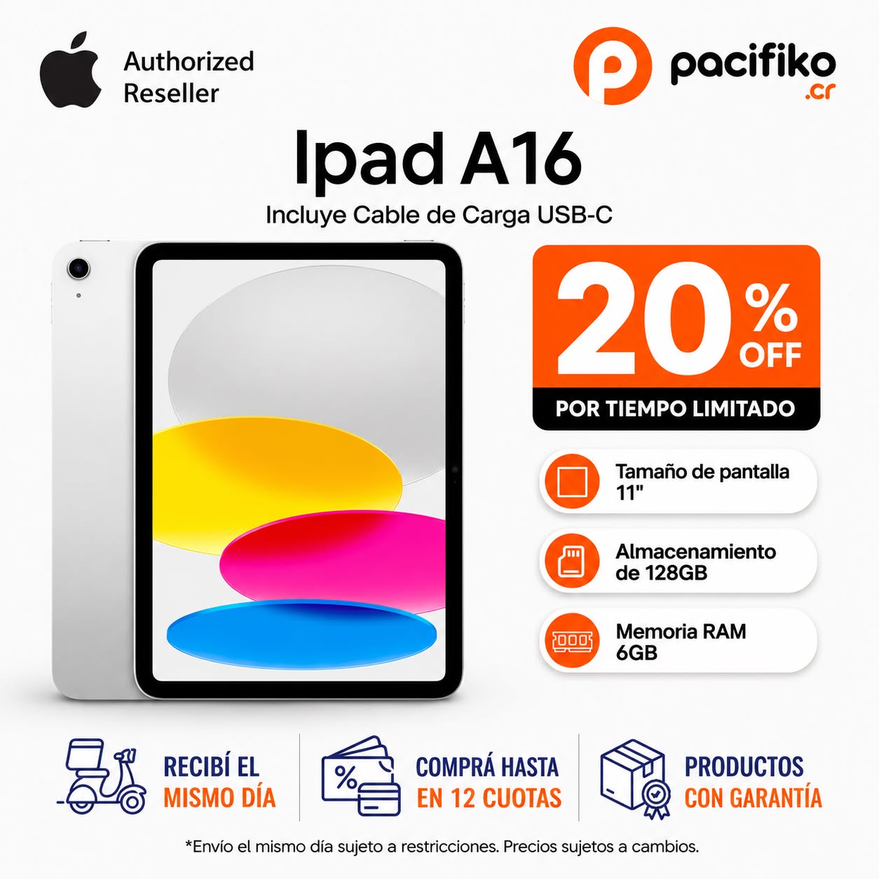 Pacifiko Facebook ad
