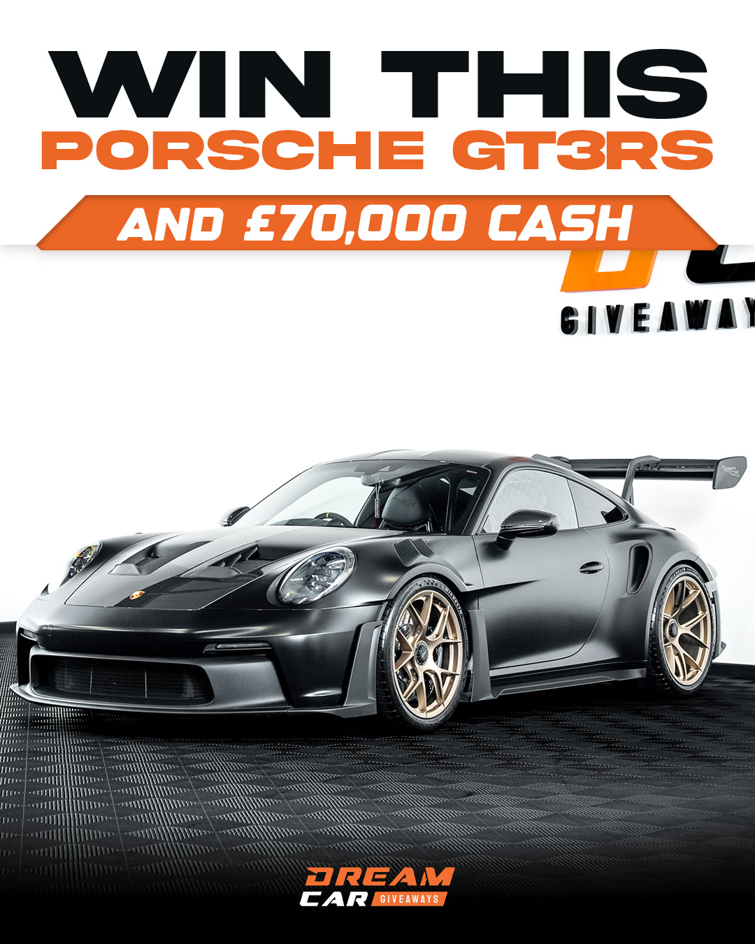 Dream Car Giveaways Facebook ad