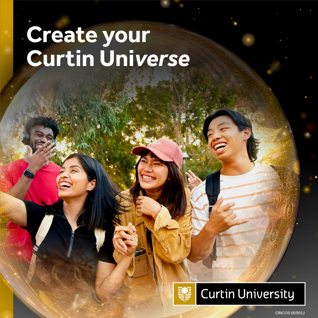 Curtin University Facebook ad