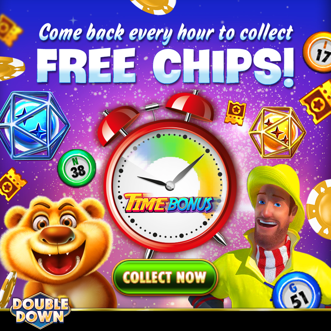 DoubleDown Casino - Free Slots Facebook ad