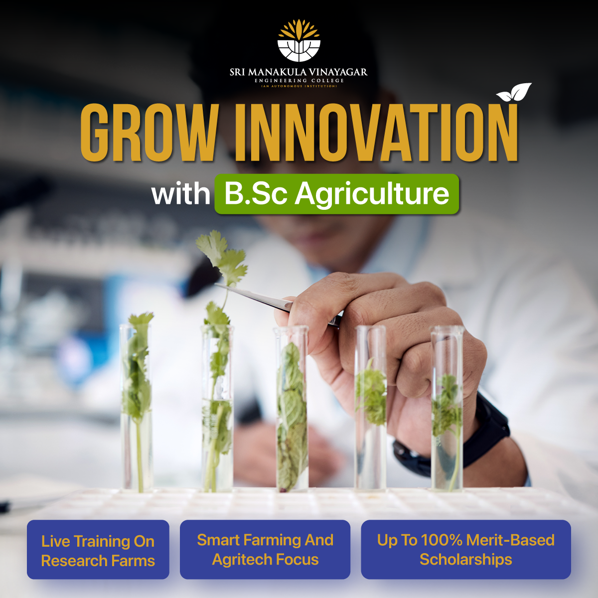 Sri Manakula Vinayagar Engineering College Facebook ad: Secure Your Admission Today